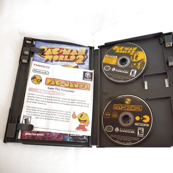 Pac-Man Vs. & Pac-Man World 2 - Nintendo GameCube - Classic Video Game - Picture 2 of 3